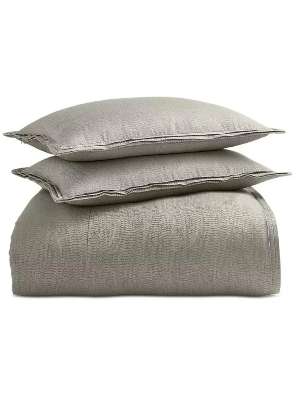 Hotel Collection Refraction Duvet Cover Set Queen Dusty Agate MSRP $475
